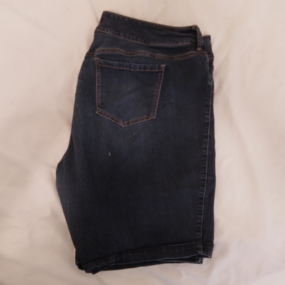 Denim Torrid Shorts Size 22